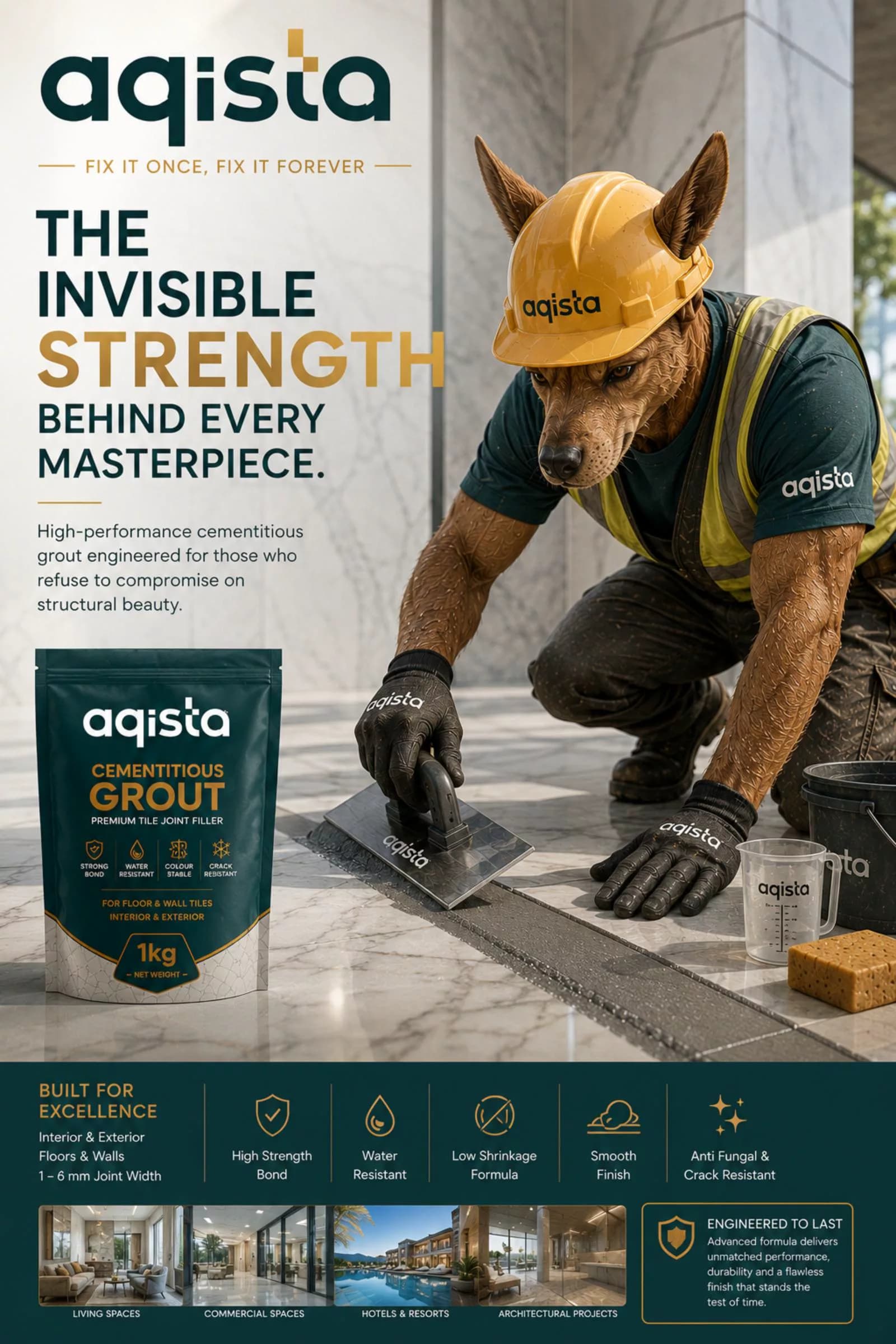 CEMENTITIOUS GROUT view 1
