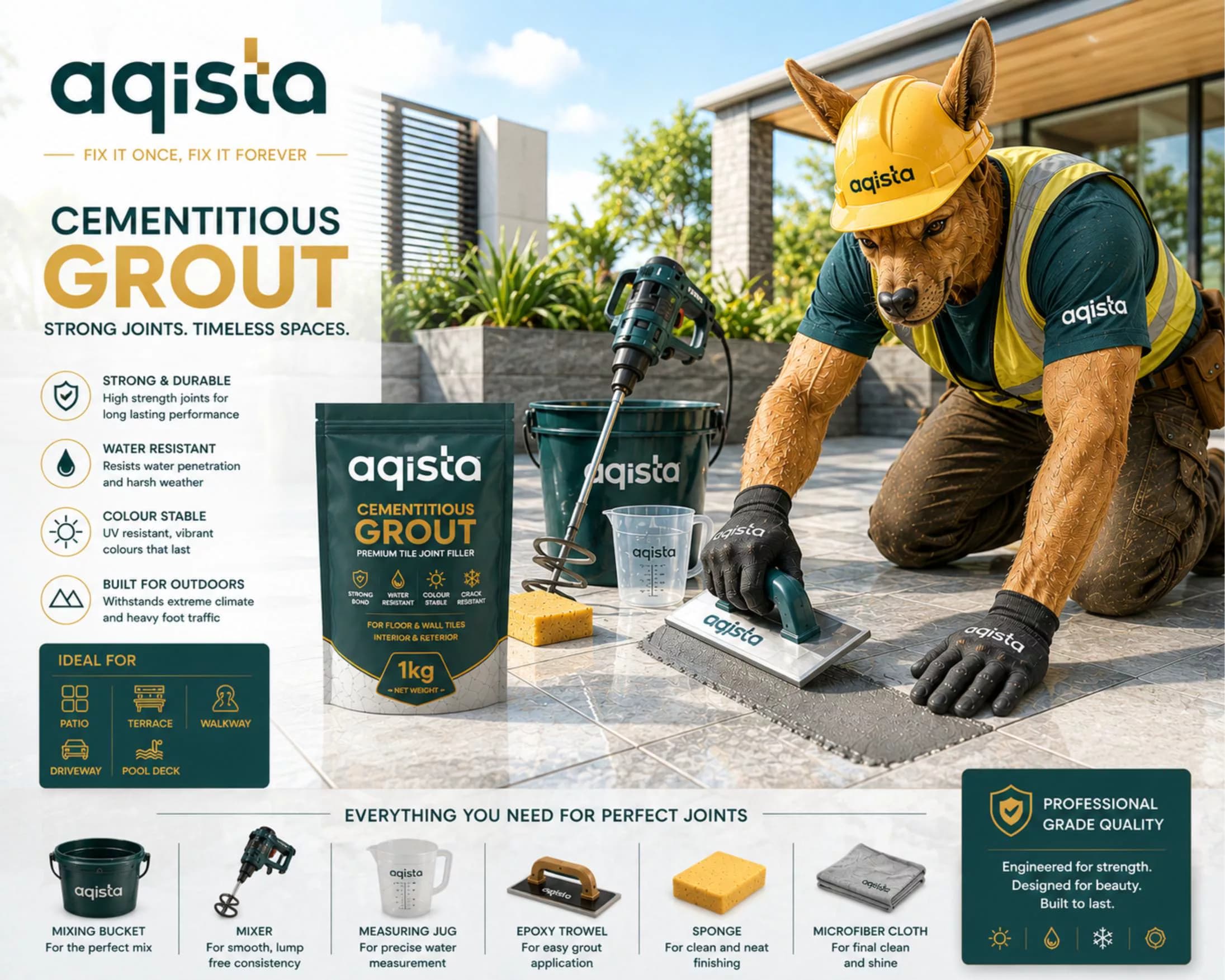 CEMENTITIOUS GROUT view 2
