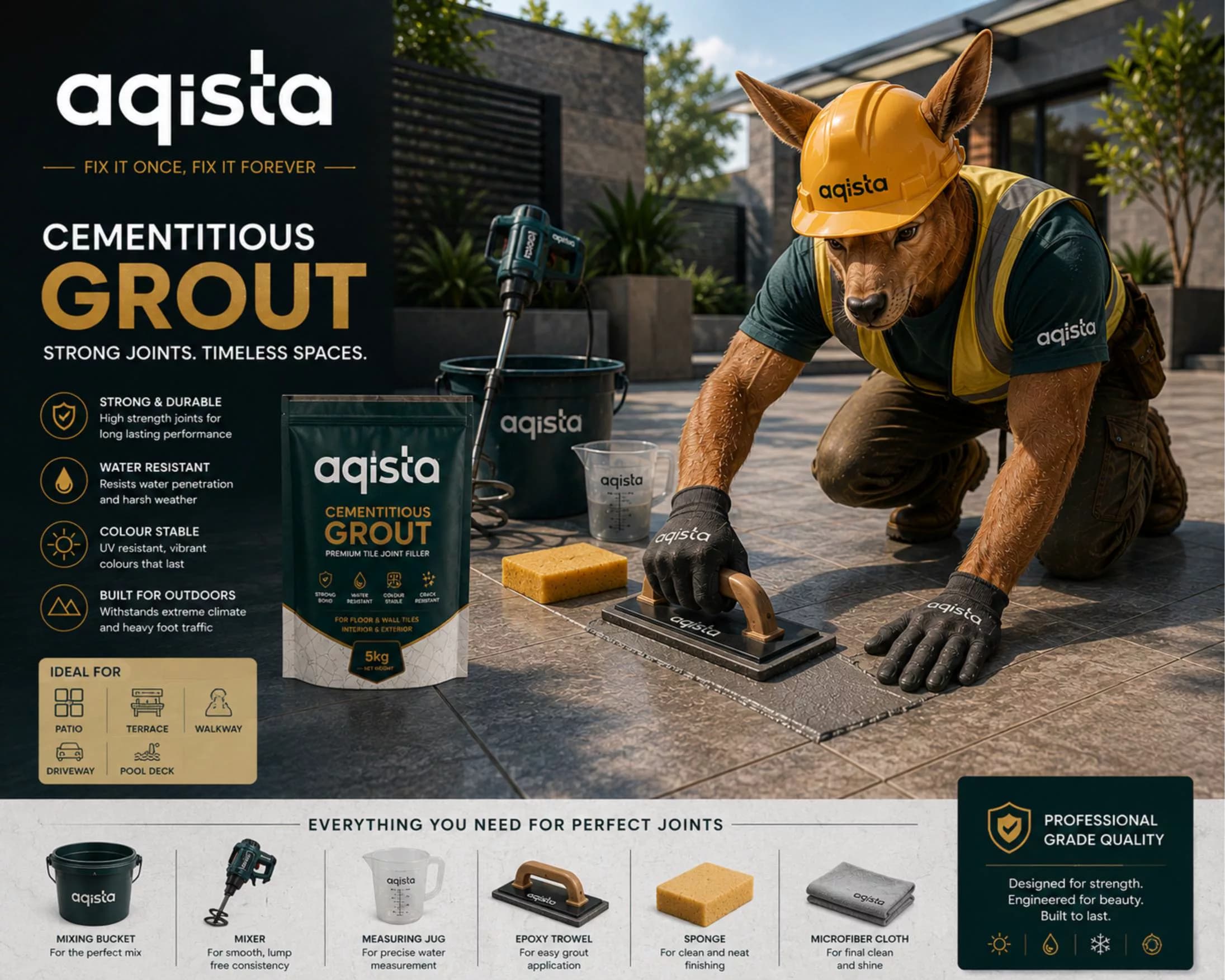 CEMENTITIOUS GROUT view 3